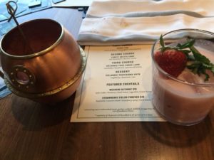 Weekend Getaway and Strawberry Fields were concocted by award-winning mixologist Teitur Ridderman Schioth