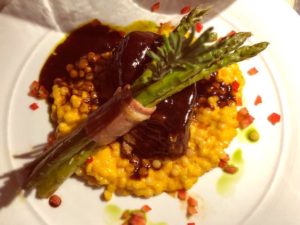 Slow braised short rib at The Winery in Newport Beach. (J Jacobs photos)