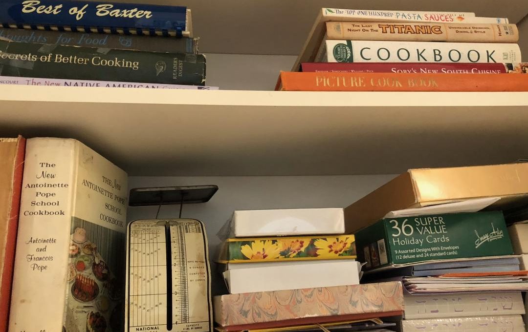 Thoughts for Buffet is still on some kitchen shelves