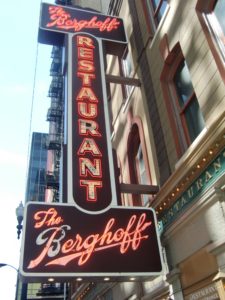 The Berghoff on Adams Street in Chicago (J Jacobs photo)