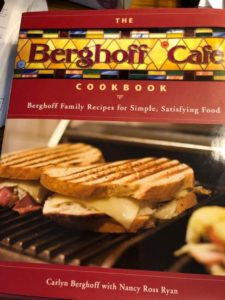 Berghoff Cafe cookbook (J Jacobs photo)