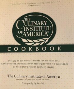 Culinary Institute of America Cookbook (Photo taken by Jodie Jacobs
